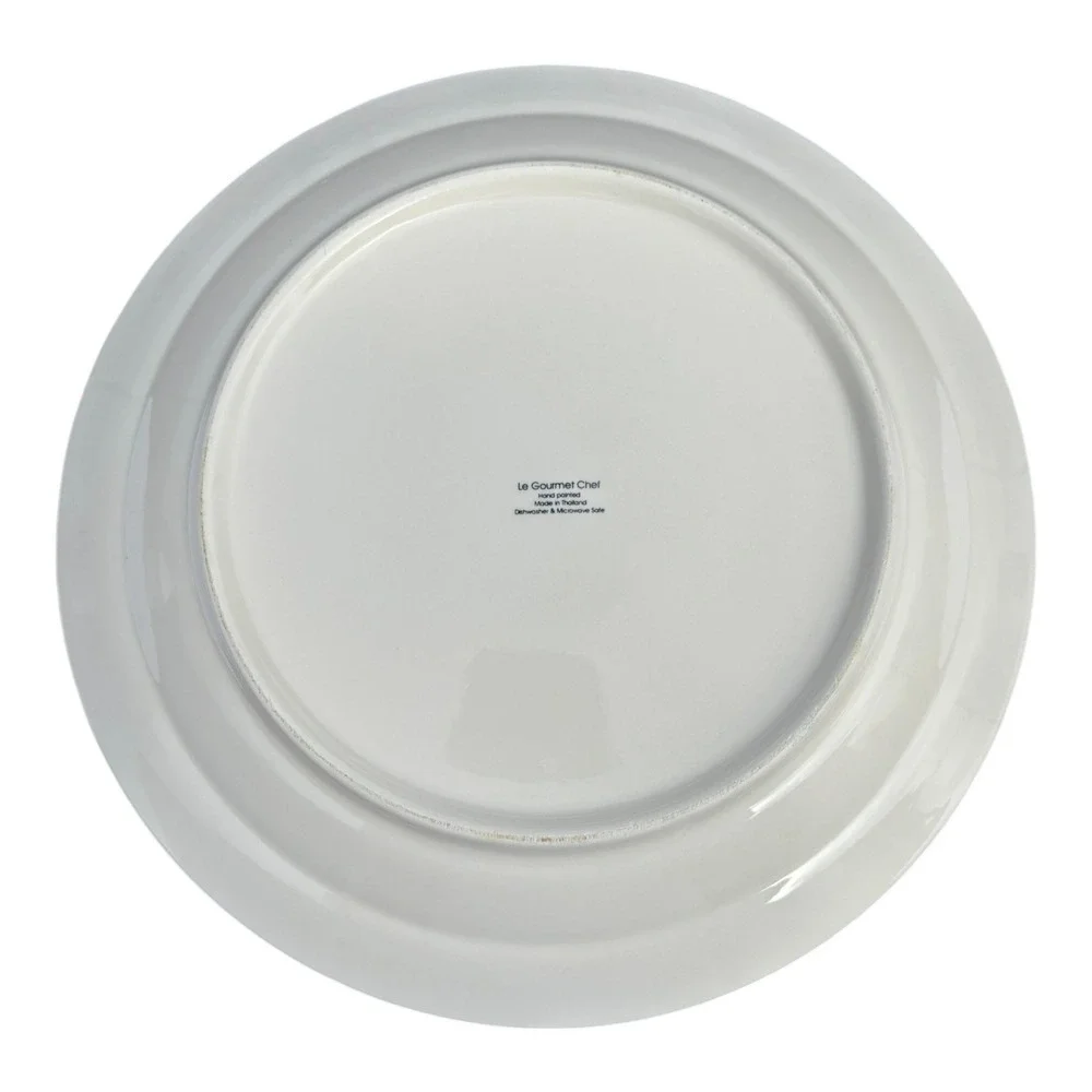 Le‎ Gourmet Chef Over Sized Plate with Santa